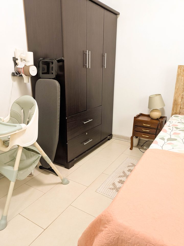 Family bedroom — wide view
